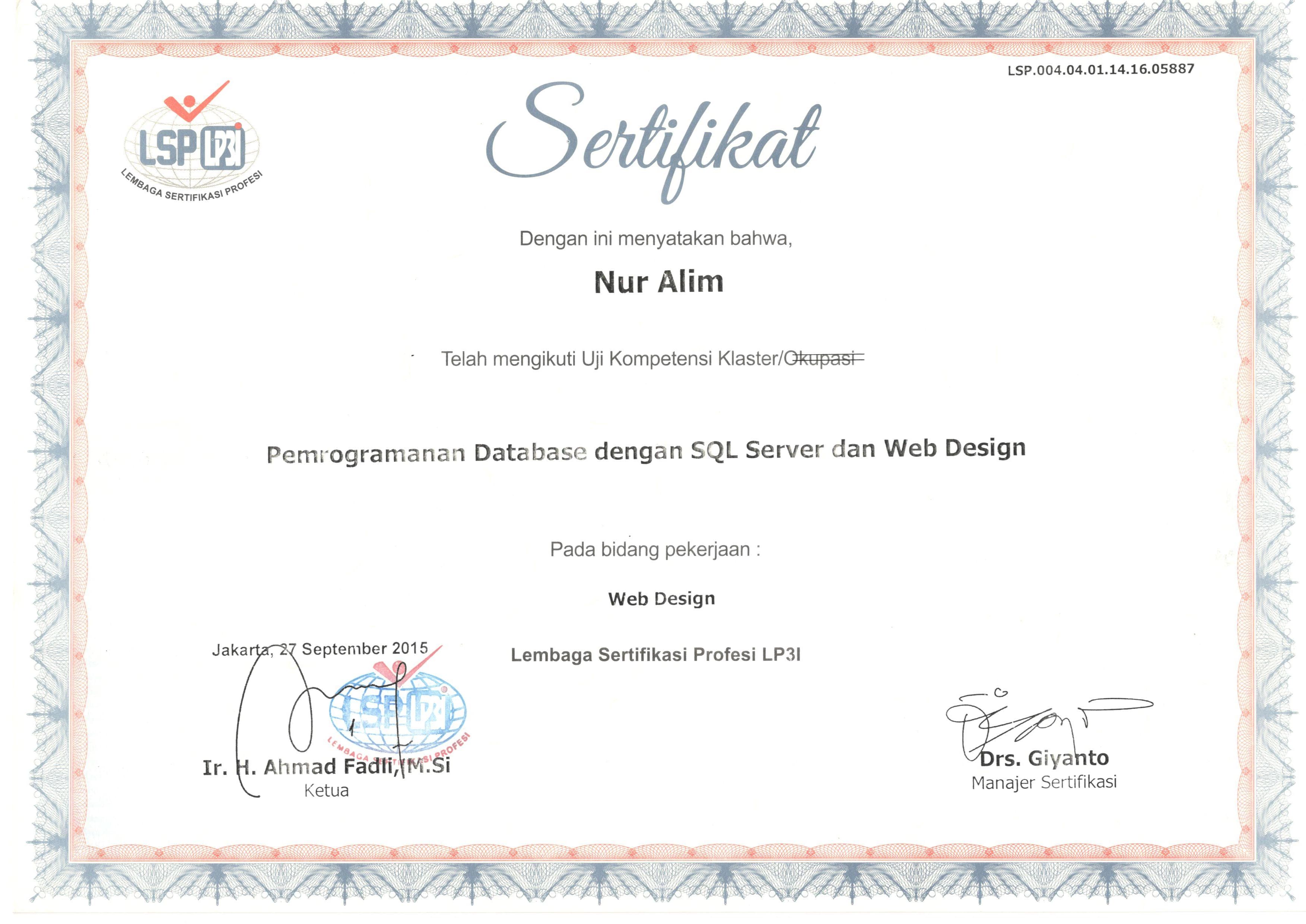 SQL Server Web Design